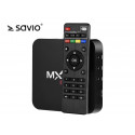 TV Box, Android 7.1 SAVIO HDMI v 2.0, 4K UHD, 4xUSB, WiFi, SD/MMC
