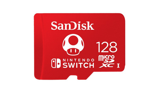 SanDisk mälukaart microSDXC 128GB Nintendo Switch