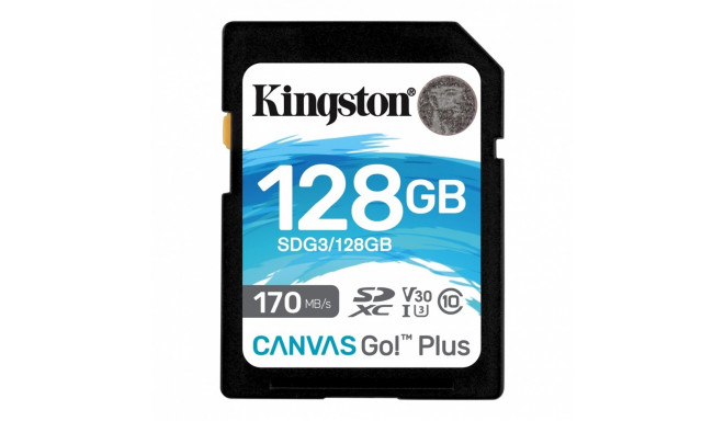 Kingston memory card SDXC 128GB Canvas Go Plus