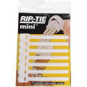 1/4` x 5.5` Rip-Tie Long Mini, 14-pack, White