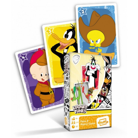 Cartamundi mängukaardid Black Peter and Memo Looney Tunes