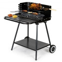Modern Home Garden Grill with skewer and shelf