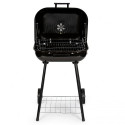 Modern Home Garden Grill with cover and shelf