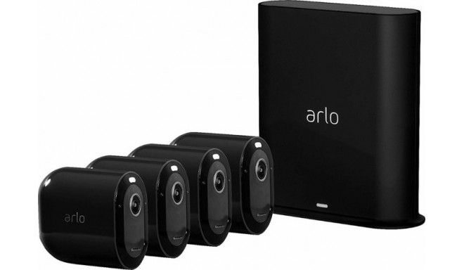 Arlo Pro turvakaamerate komplekt 3 2K QHD, must