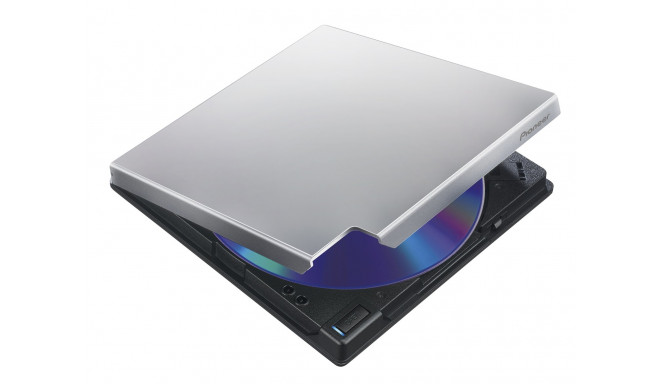 Pioneer external DVD writer BDR-XD07TS, silver