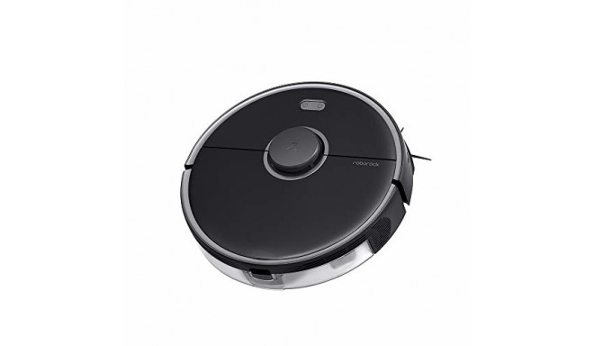 Roborock S5 Max, robotic vacuum (black, with wiper function)