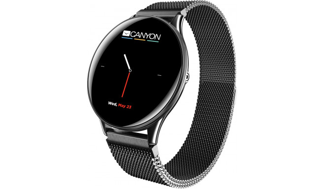 Canyon smartwatch Lemongrass CNS-SW70BB, black