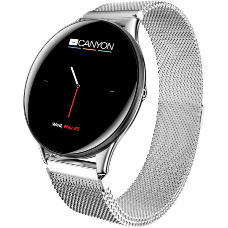 Canyon smart watch Lemongrass CNS-SW70SS, silver