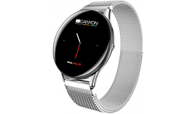 Canyon smart watch Lemongrass CNS-SW70SS, silver