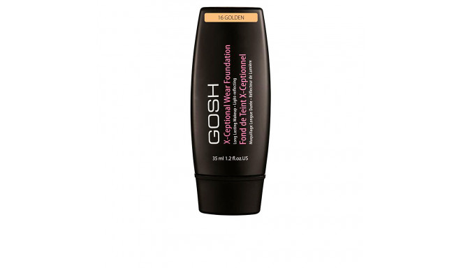 GOSH X-CEPTIONAL WEAR FOUNDATION long lasting makeup #16-golden 35 ml