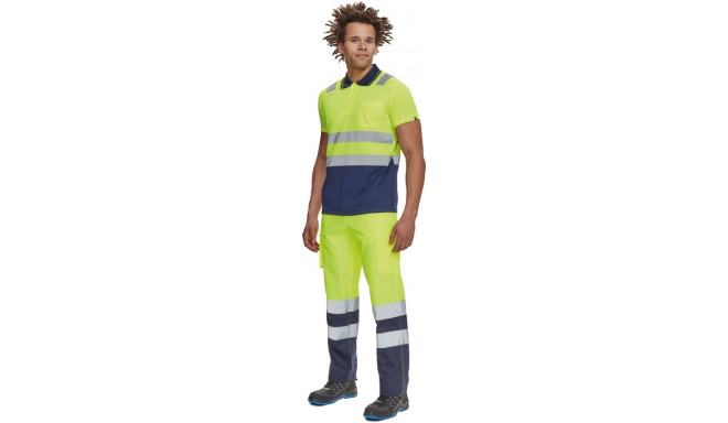 Cerva Cadiz polosärk Hi-Vis kollane 5XL