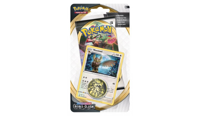 Pokemon playing cards Sword & Shield RC Check.B. Noctowl