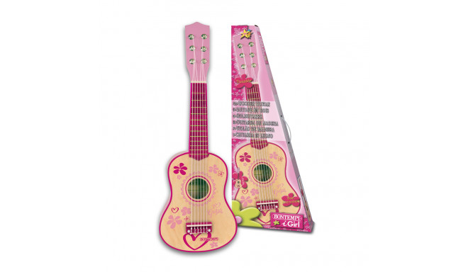 BONTEMPI wooden guitar with 6 strings, 22 5572