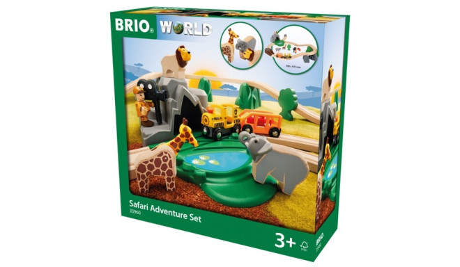 BRIO RAILWAY Safari Adventure Set, 33960