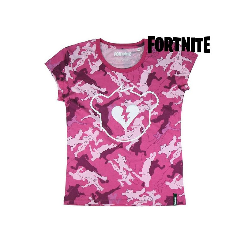 Child S Short Sleeve T Shirt Fortnite Pink 14 Years T Shirts Photopoint Lv