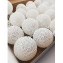 Cotton balls lights 3.5 m / 6cm / 20 ps.