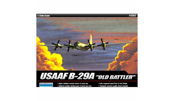 Plastic model USAAF B-29A Old Battler