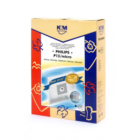 K&M vacuum bag P15/micro, 4pcs