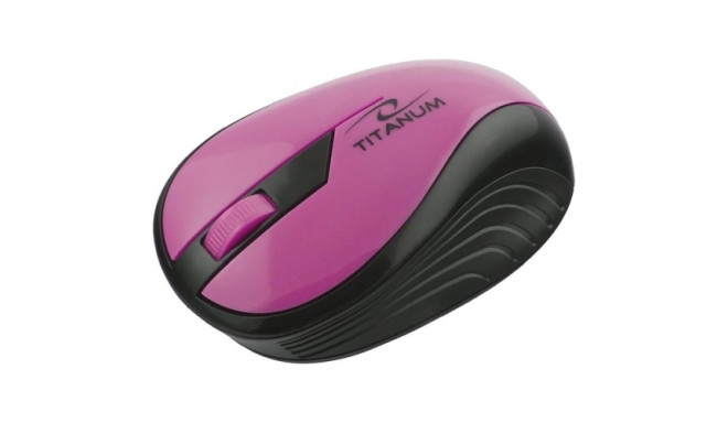 Titanium TM114P PINK 1000DPI OPTISKĀ BEZVADU DATORPELE