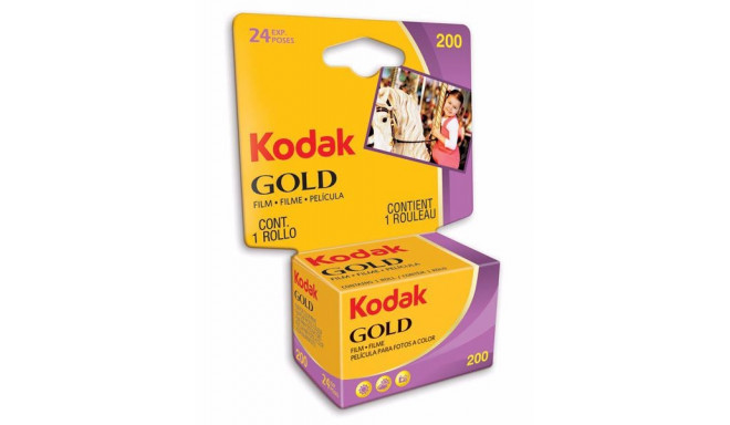 Kodak film 135 Gold 200 Carded 24x2