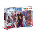 Floor Puzzle 40 elements Super Color - Frozen 2