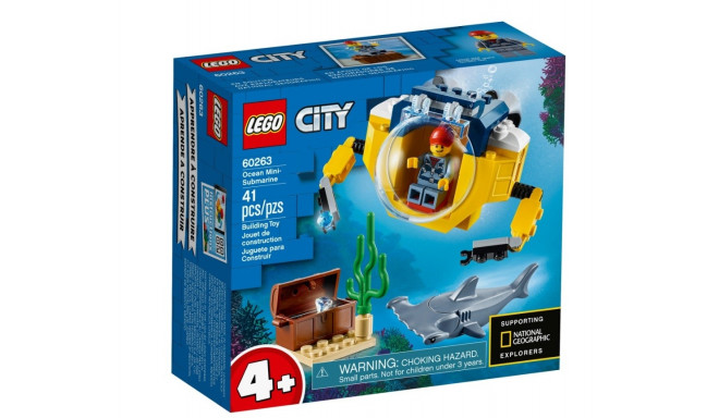 Bricks City Ocean Mini-Submarine