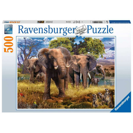 Ravensburger pusle Elevandi perekond 500tk