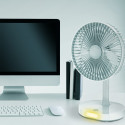 Platinet ventilaator akuga 3000mAh, valge/hall (45242)