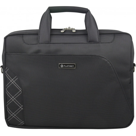 Platinet laptop bag 15,6" Stripe, black (41732)