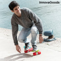 InnovaGoods Mini Cruiser Skateboard (4 Wheels) (Bicolour)
