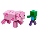 21157 LEGO® Minecraft™ BigFig cūka ar zombiju mazuli