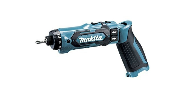 Makita cordless screwdriver DF012DZ, 7.2Volt, drill screwdriver (blue / black, without battery and c