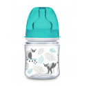 CANPOL BABIES EasyStart ar platu atvērumu pudelīte Jungle, 120 ml, 35/226_grey