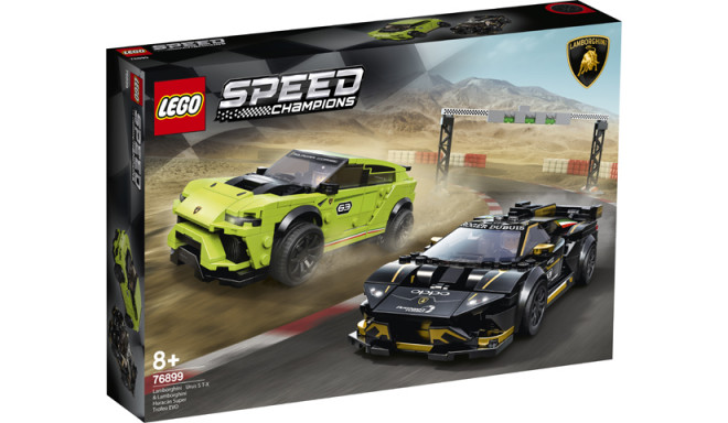 76899 LEGO® Speed Champions Lamborghini Urus ST-X & Lamborghini Huracán Super Trofeo EVO