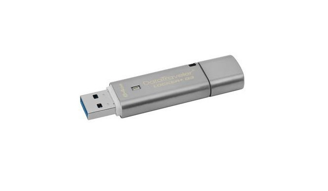 Kingston mälupulk 64GB Lokcer+ G3 USB 3.0 (DTLPG3/64GB)