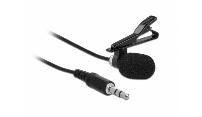 Delock mikrofon Tie Lavalier + adapter jack 4Pin