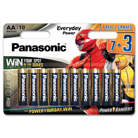 Panasonic Everyday Power батарейка LR6EPS/10BW (7+3)