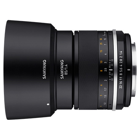 Samyang MF 85mm f/1.4 MK2 objektiiv Canonile