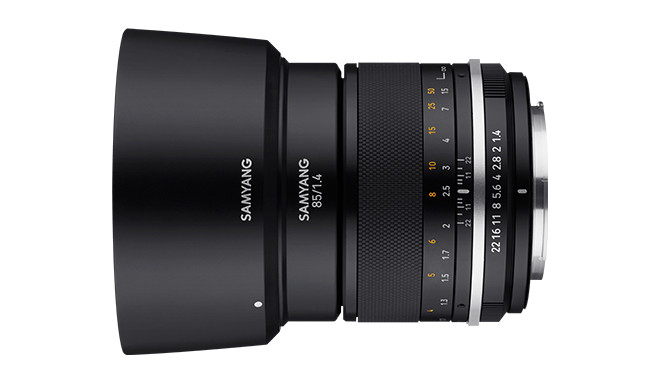 Samyang MF 85mm f/1.4 MK2 objektiiv Canonile