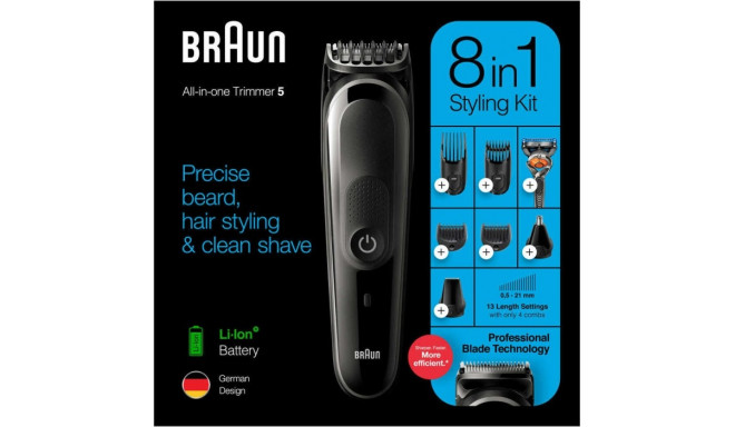 Braun habemepiiraja MGK5260 Multi-grooming Kit