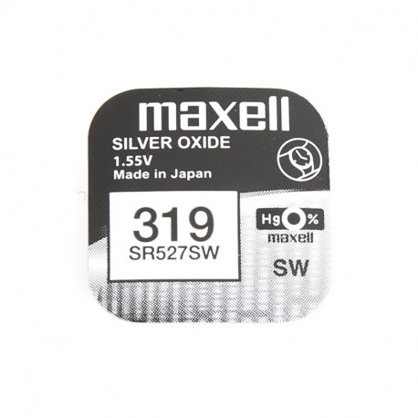Maxell батарейка SR527SW/319 1,55V