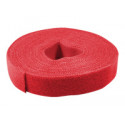 LOGILINK KAB0052 LOGILINK - Cable Strap, Velcro Tape, 4m, red