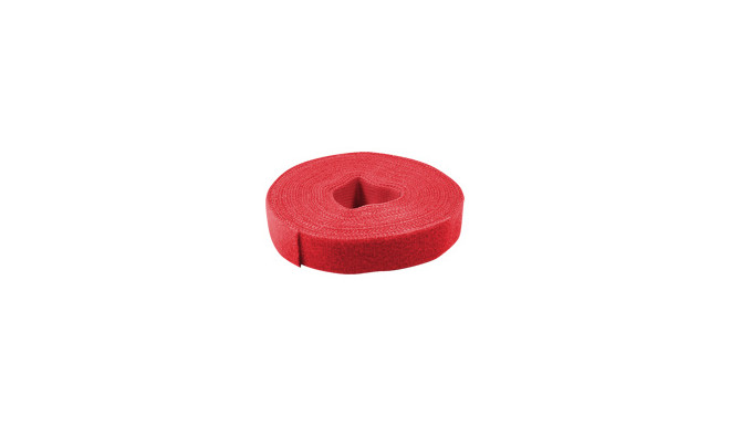 LOGILINK KAB0052 LOGILINK - Cable Strap, Velcro Tape, 4m, red