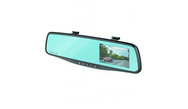 FOREVER VR-140 Spogulis Auto video reģistrātors HD / microSD / LCD 3.5''