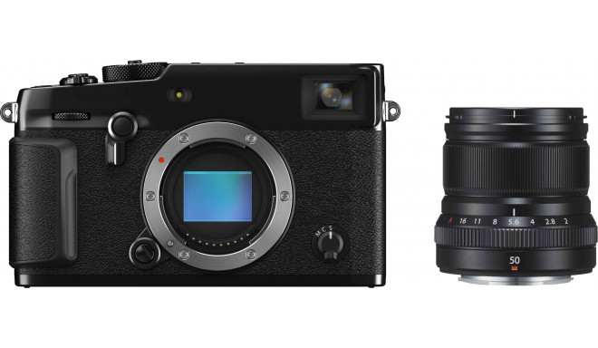 Fujifilm X-Pro3 + XF 50mm f/2.0, черный