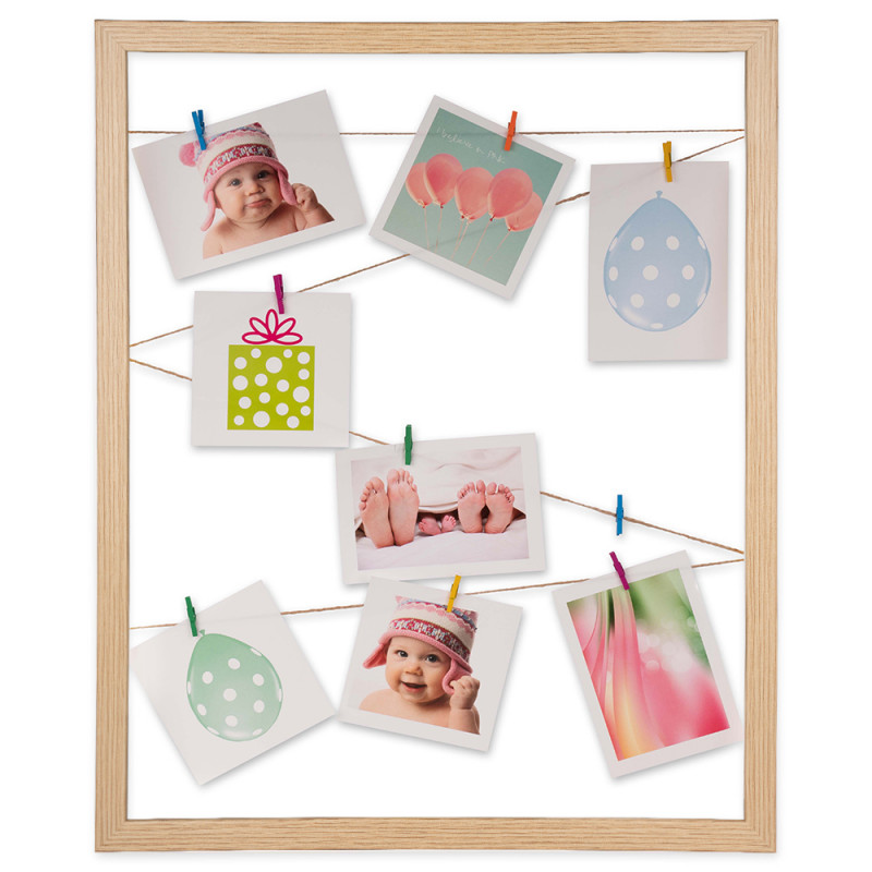 Pildiraam Milano 40x50 Polaroid, naturaalne