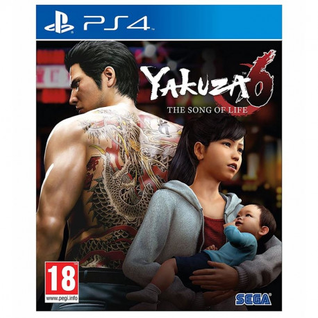 PS4 mäng Yakuza 6: The Song of Life