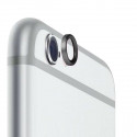Kaameraklaasi kaitserõngas, Apple iPhone 6 / 6s / 6 Plus / 6s Plus, metallist, must