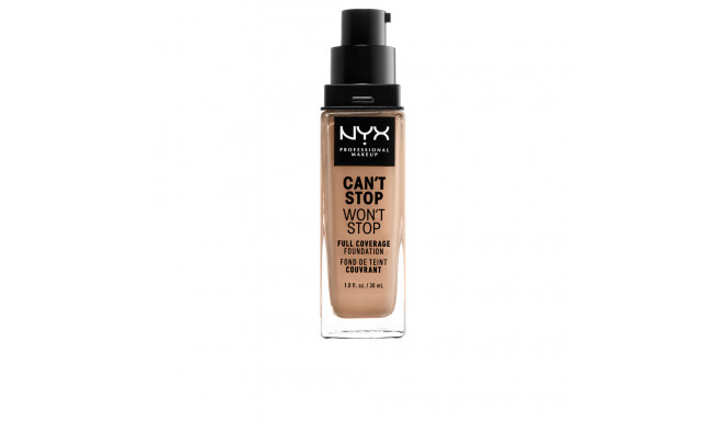 NYX PROFESSIONAL MAKE UP CAN'T STOP WON'T STOP full coverage foundation #medium buff