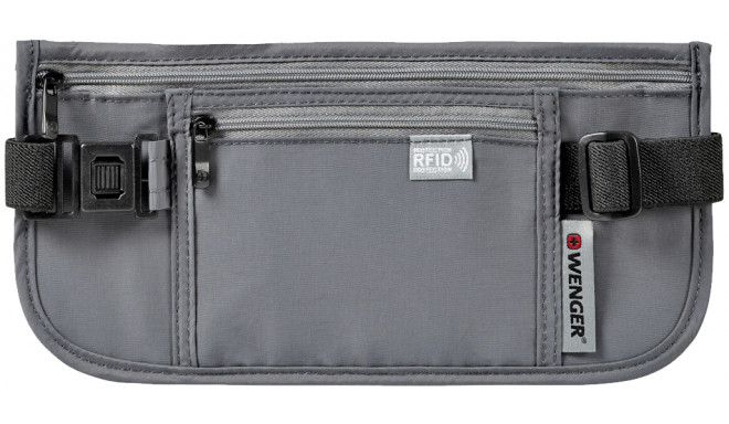 WENGER Security Waist Belt with RFID Protection grey